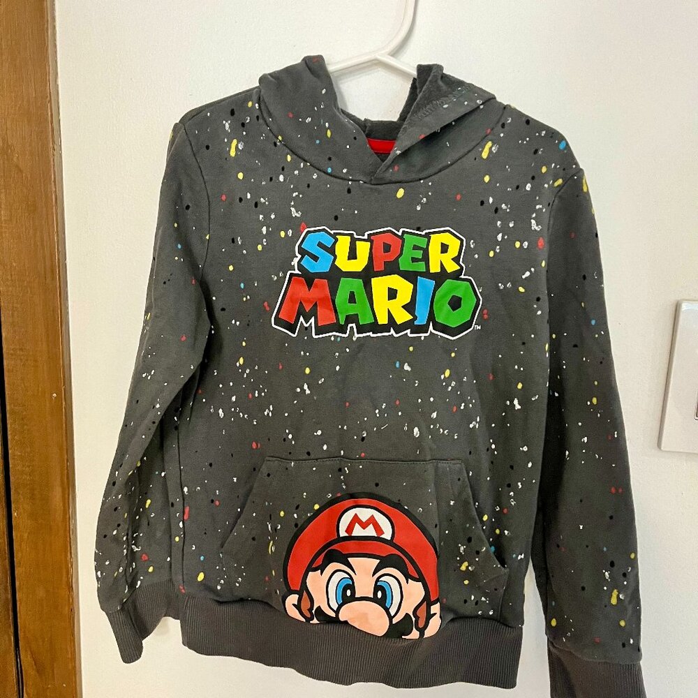 Jumping Beans Super Mario Hooded Sweatshirt - Little Kids, Size 6